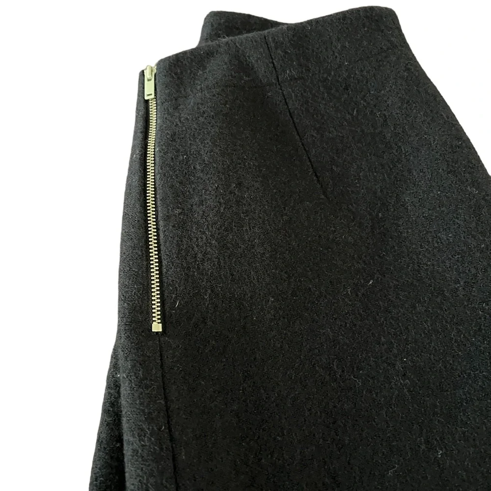 COS Wool Mini Skirt Women’s 8 NAVY Blue lined Excellent Pre-Owned Condition
